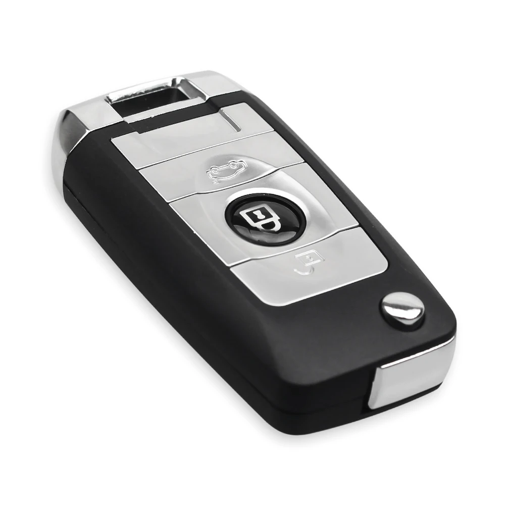 KEYYOU 3 кнопки модифицированный складной Автомобильный ключ откидная оболочка ключа дистанционного управления Fob чехол для Ford Focus Fiesta C-Max S-Max Ka Mondeo Galaxy