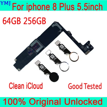 

Black White Gold for iphone 8 Plus Motherboard with/without Touch ID,100%Original unlocked for iphone 8P board with Full Chip