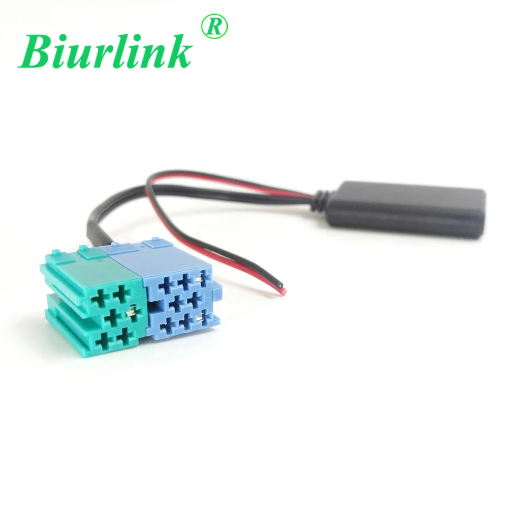 Biurlink 6+ 8 Pin Автомобильный cd-чейнджер Aux в Bluetooth модуль аудио кабель-адаптер для Fiat Bravo UP 2007 VISTEON радио