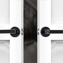 Smart Door Lock Home Keyless Lock Smart Fingerprint Biometric Electronic Lock for Home and Office biometric electronic smart door lock fingerprint keyless code lock smart with 4 cards 2 mechanical keys for entry office home