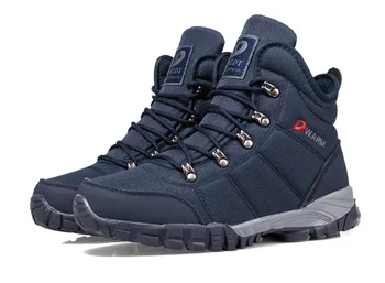 

Zapatos winter Outdoor hiking trekking cotton shoes men thermal plush-padded light trekking walkiing shoes magnum casual sneaker