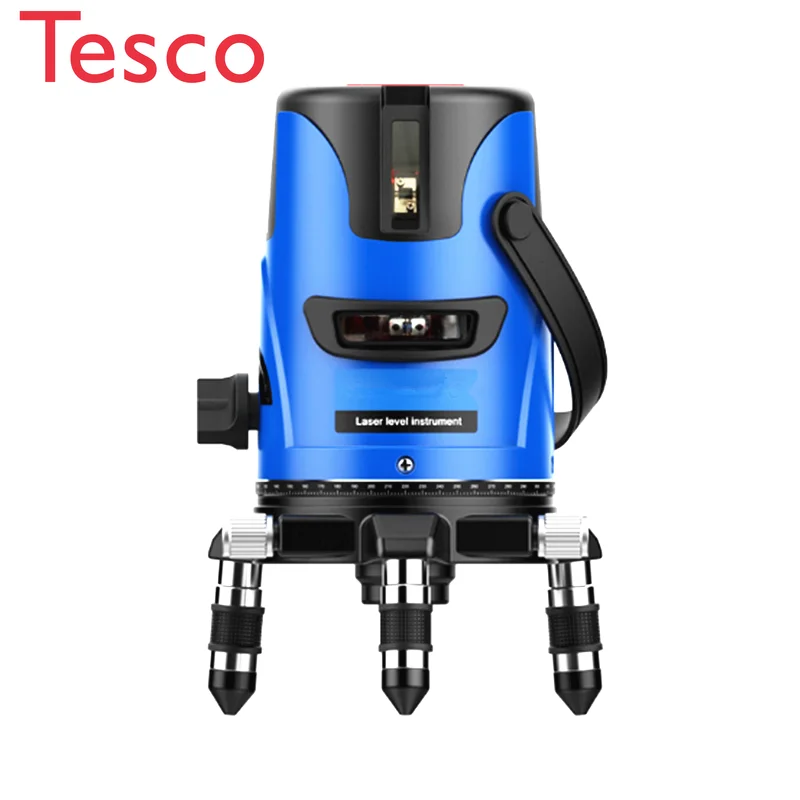 

Automatic Self Leveling Green Beam 360 Vertical Horizontal Tilt Outdoor Indoor Mode Tripod Stand 5 Lines Laser Level