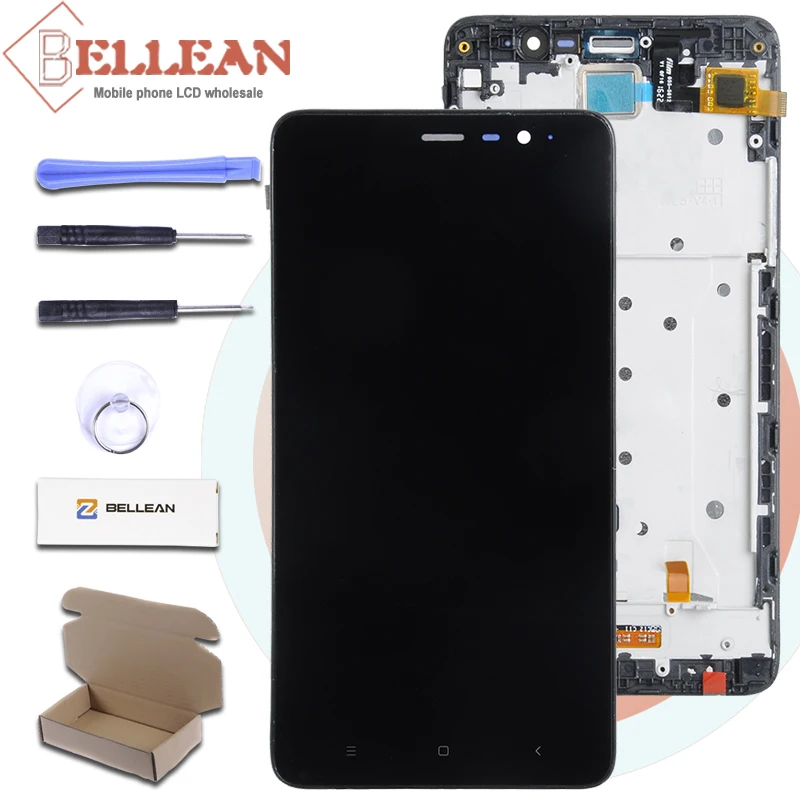 Продвижение HH 150 мм для Redmi Note 3 Lcd сенсорный экран дигитайзер сборка 152 LCD Xiaomi Pro ЖК +
