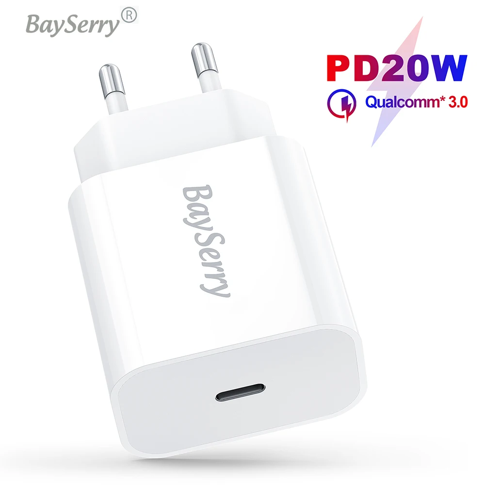 Оригинальное быстрое зарядное устройство PD QC4.0 3 0 20 Вт для Apple iPhone 12 11 Pro 8 XR XS Max iPad