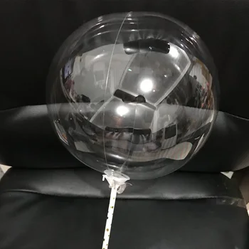 

50PCS Romantic Festival Transparent Round Inflatable Party Bubble Balloon Props Home Wedding Valentine's Day No Wrinkles