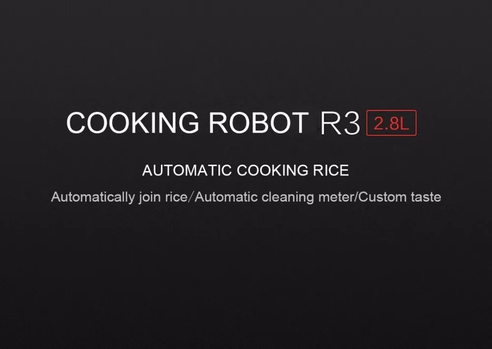Xiaomi электрическая рисоварка интеллектуальная мойка для приготовления риса робот 2.8л мультиплита приложение управление кухонные приборы скороварка