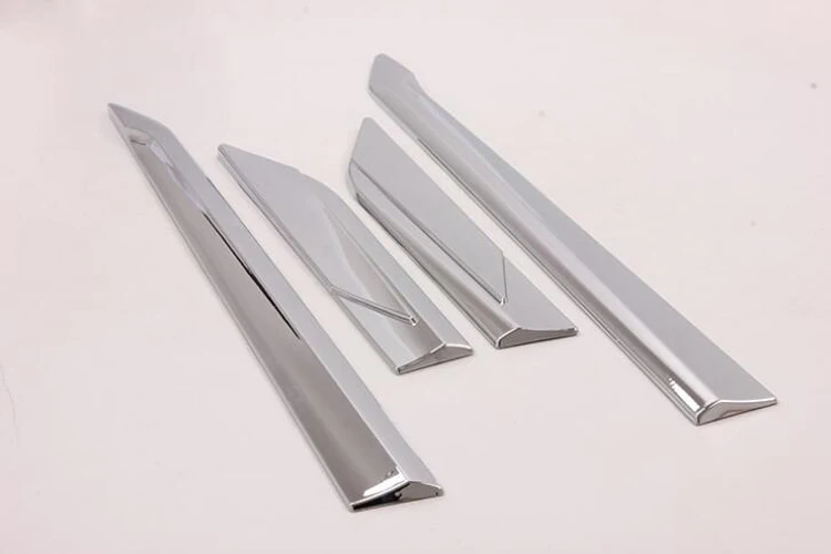 Наклеиваемого покрытия для автостайлинга из ABS Chrome Боковая дверь линии Garnish средства ухода за кожей отделка, отличительная особенность молдинг крышка ободок украшения для TOYOTA Rav4 для TOYOTA Previa RAV 4