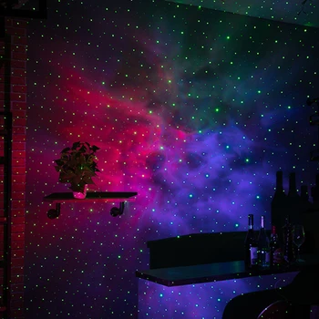 

Star Night Light Projector Bar LED Nebula With Remote Control Sky Starry Game Rooms 3d Visual Home Theatre Party Decor