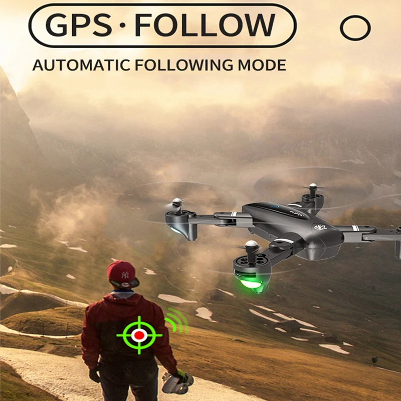 S167 2,4G UAV 4K HD Антенна фото gps позиционирование четыре оси автомобиля точный возврат дистанционного управления Вертолет детская игрушка подарок