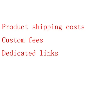

Product shipping costs Custom fees Dedicated links