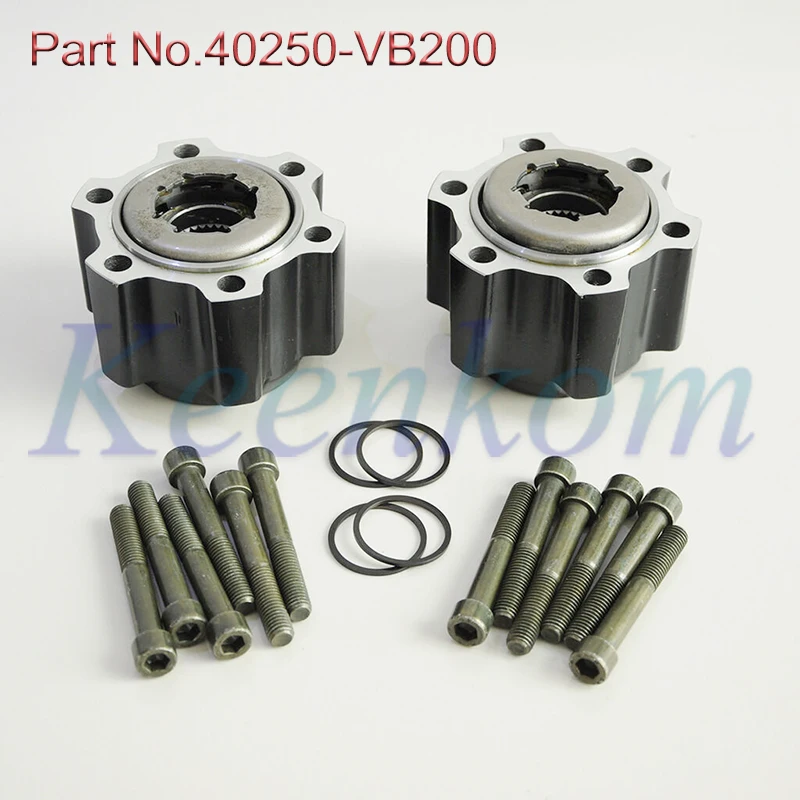 

2pcs Auto Free Wheel Hub Lock 40250VB200 40250-VB200 For Patrol GU Y61 TD42 TD3.0 TD2.8 ST STI