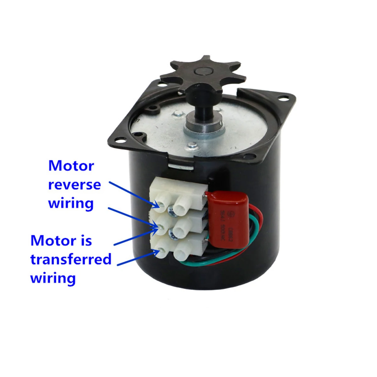 Инкубатор переворачивающий яйца мотор поворачиваемый мотор 220V принадлежности для инкубаторов 2.5r/мин Реверсивные компоненты