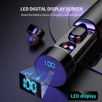 

Ottwn TWS A6 Bluetooth earphone 5.0 Touch 6D Stereo Wireless Headset Noise Reduction Headset Sports Headset for iphone Xiaomi
