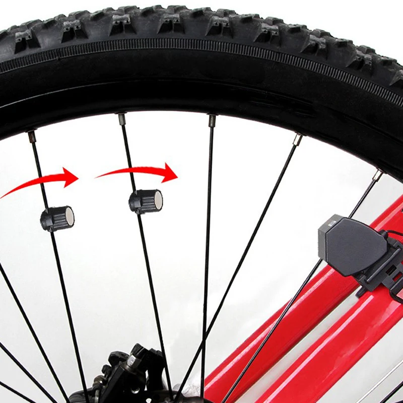 

Bicycle Taillight Night Riding Self-powered Tail Light MTB Bike Warning Light 5.3*1.9*3.2cm high quality Tail Light