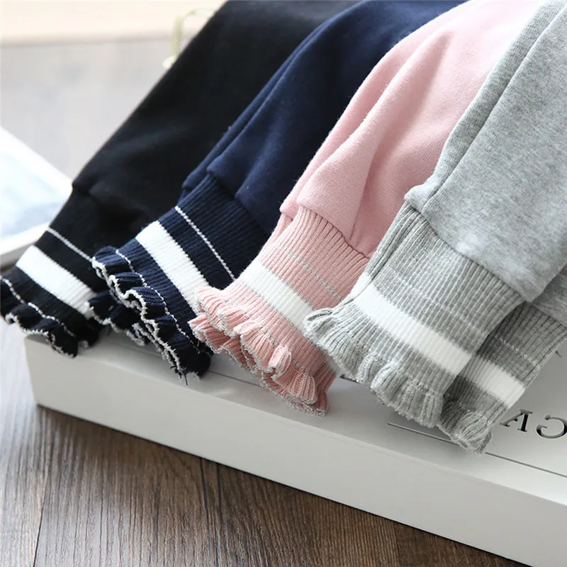 Girls' winter leggings Toddler Kids Baby Girls Striped Leggings Tights Pants Trousers Outfits Clothes girls tights #4D02 (9)