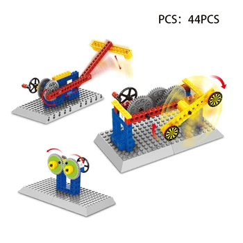 

Hot Sell Engineering Series Building Blocks Construction Machinery 3 in1Creative Brick Toys For Children Birthday Best Gift