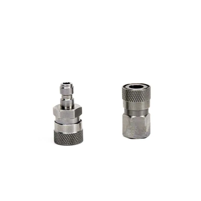 male QCQC PCP AIRFOCE мужской быстроразъемный муфта из нержавеющей стали 300bar/4500psi - Цвет: male QCQC
