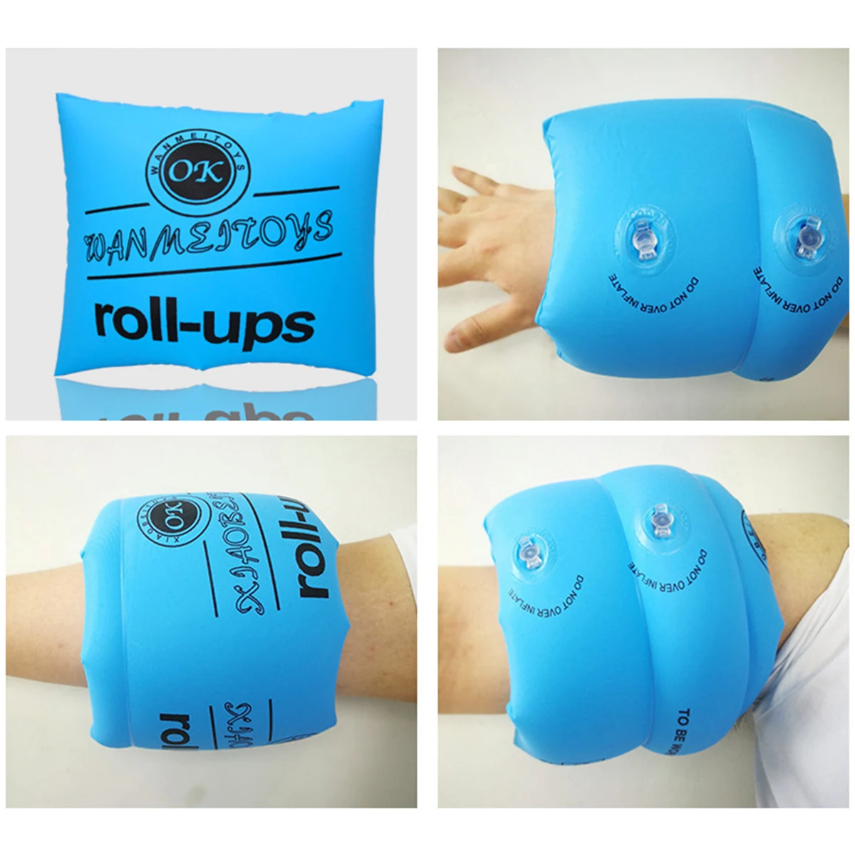 

High Quality Arm Floaties Inflatable Swim Arm Bands Floater Sleeves Swimming Rings Tube Armlets for Kids Adult Dropshipping