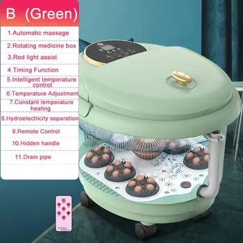 

Foot Bath Automatic Feet Soaking Electric Massage Constant Temperature Foot Care Pedicure SPA Massager Tub Foot Bath Tub Barrel