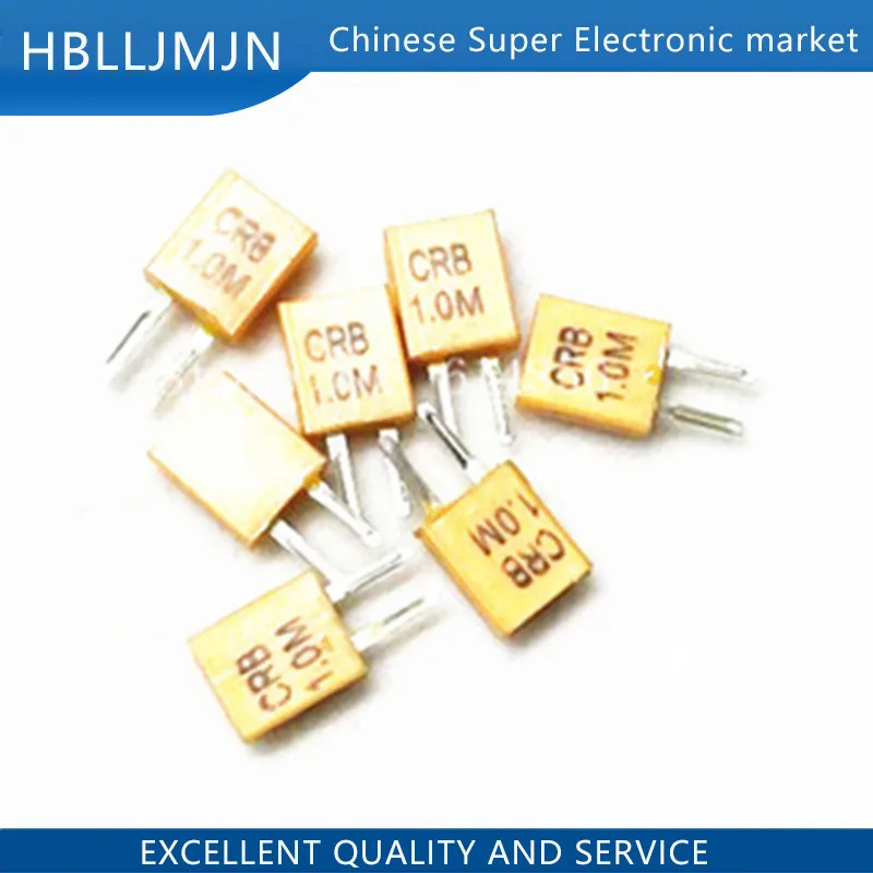 Ceramic Crystal Resonator CRB1.0M DIP-2 1MHZ 20PCS