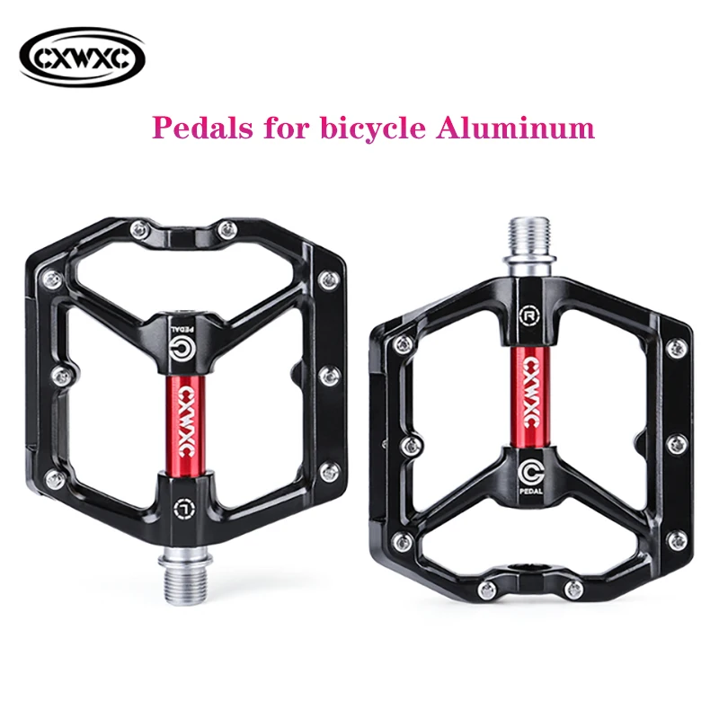 Flat Platform Pedals for bicycle Aluminum Bicycle footrest MTB Urban