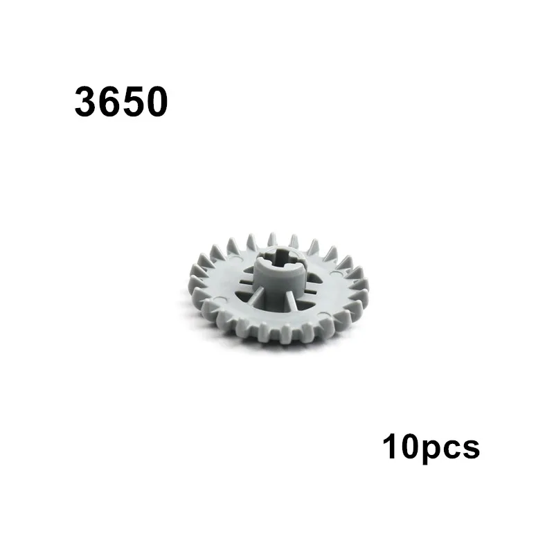 Enhanced Building Block Gears and Racks - Creative Construction Toy Accessory