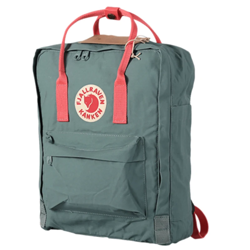 Брендовый Детский Мини Рюкзак Mochila Kankenlying для студентов, школьная сумка, Классический рюкзак, женские водонепроницаемые Рюкзаки - Цвет: B2 ForstGreen Pink