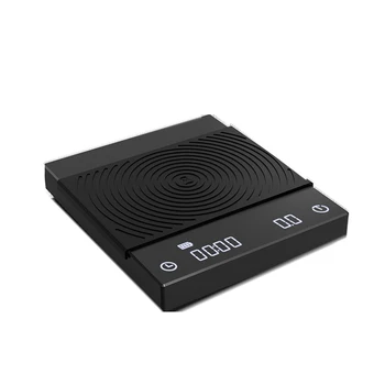 

1Pcs USB Charging Hand-made Coffee Electronic Scale Coffee Beans Weighing Timing High Precision LED Household Tools 2kg