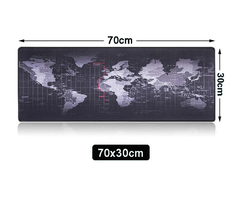 700 x 300 x 2 mm Игровой коврик для мыши большой коврик для мыши геймер большой коврик для мыши компьютерный коврик для мыши резиновая поверхность карта мира Mause коврик для клавиатуры Настольный коврик для игры - Цвет: 700 x 300 x 2 mm