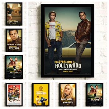 

Once Upon a Time ... in Hollywood Movie Quality Wall Art Home Decor Canvas Painting Nordic Decoration Hotel Bar Cafe Room Poster