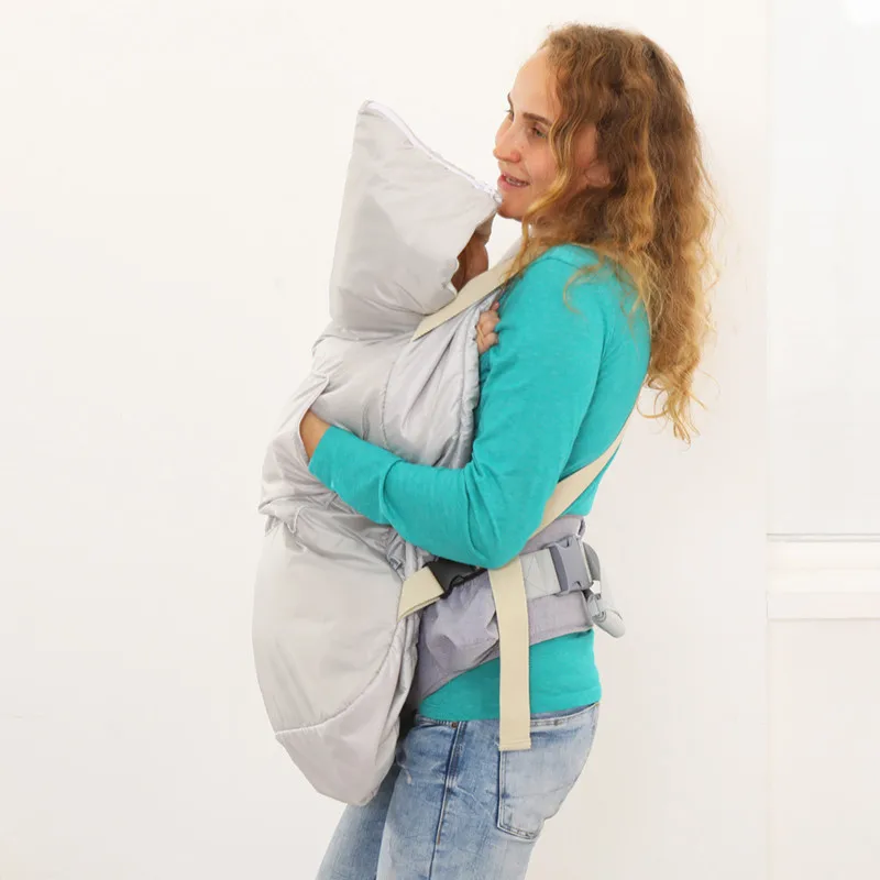 

Baby Carrier Sling Cloak Warm Cape Cloak Winter Cover Wind Out Necessary Carry Baby Backpack Blanket Carrier Cloak Winter Cover