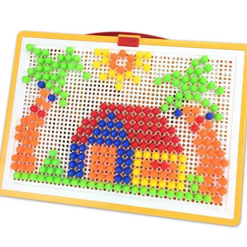 296PCS DIY головоломка игрушка сборка Упражнение ручные возможности детские настольные игрушки - Цвет: 296PCS
