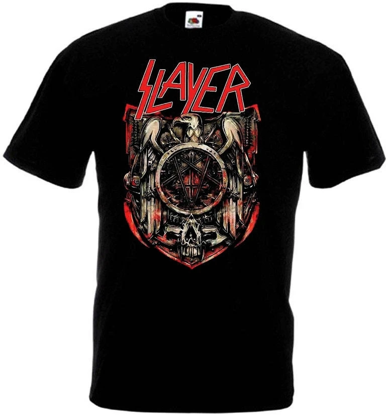 Slayer-постер v20 футболка черный мусор тяжелый металл все размеры S-5XL | Мужская