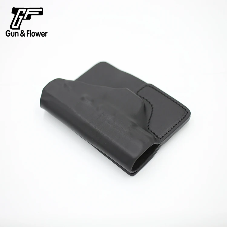 Gunflower открытым морда быстро рисовать Италия кожаный Универсальный чехол-кошелек кобура для Glock 26/27/33