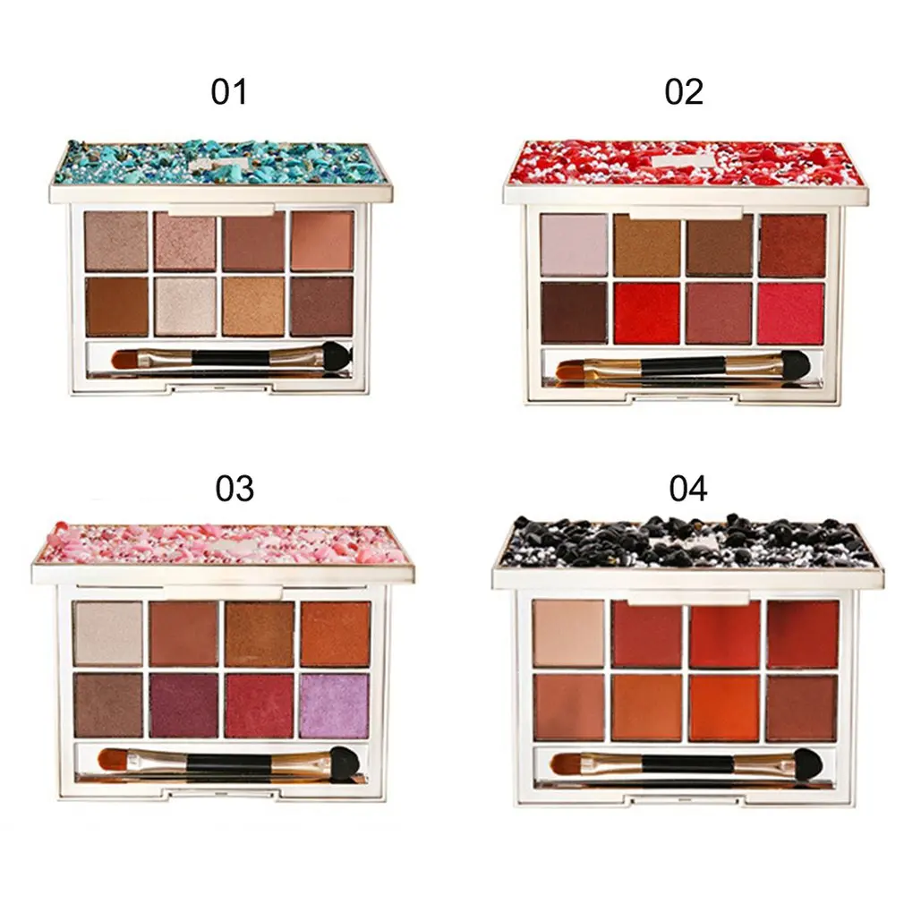 

Vibrato Sound With The Eight-Color Eye Shadow Disk Network Red Makeup Beginner Girl Is Tired Of Makeup Eye Shadow