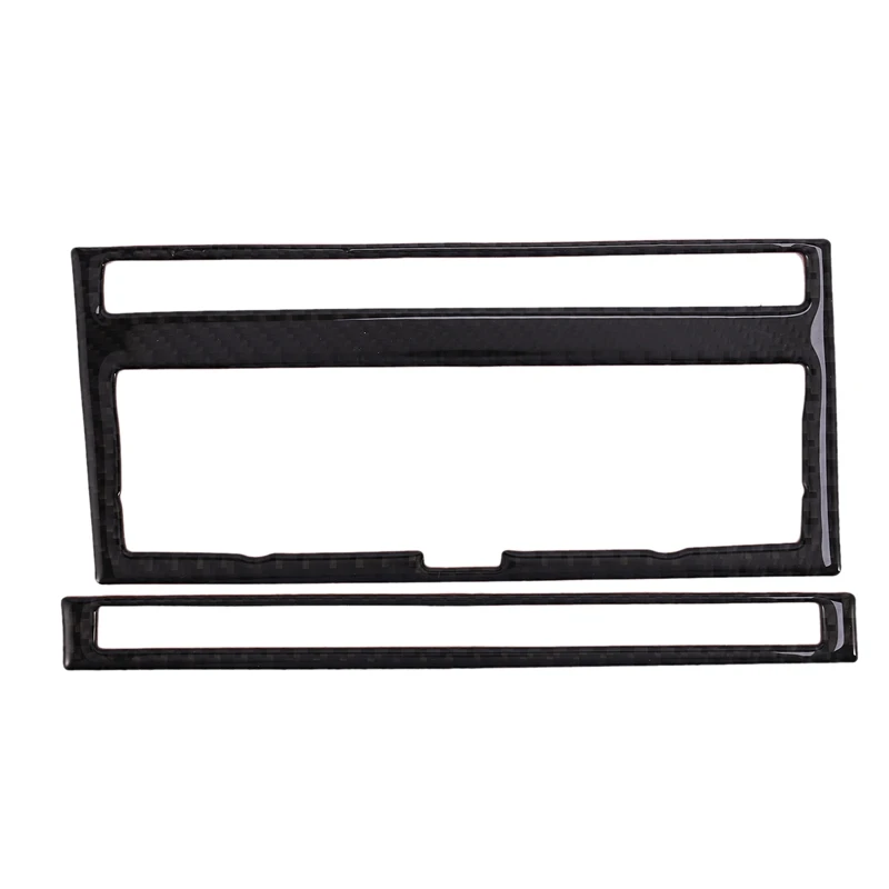 

New Carbon Fiber Air Conditioning CD Panel Cover Trim Fit for Audi A6 2005-2011