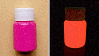 20 г флуоресцентная краска DIY, праздник карнавал темный пигмент свечение, ночной бег супер яркий светящийся Темный люминесцентный Пигмент - Цвет: purple-red