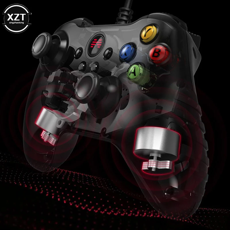 Геймпад для Xbox 360 USB проводной геймпад джойстик управления ПК для microsoft Xbox 360 Windows 7/8/10 геймпад для компьютера
