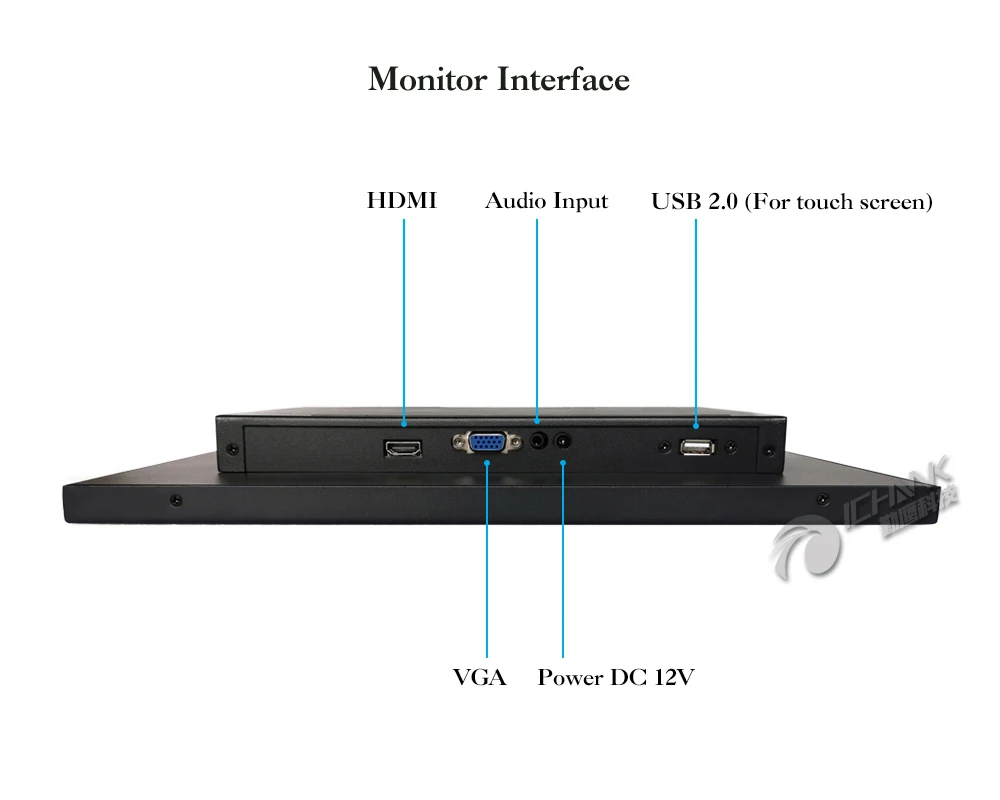 ZB133TC-25D/13," дюймовый 1920x1080p 16:9 VGA USB HDMI Встроенный динамик многоточечный емкостный сенсорный ЖК-экран монитор ПК
