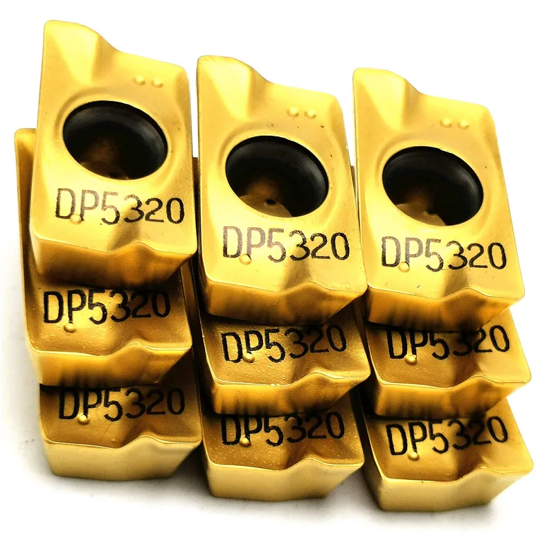 APMT1604 PDER DP5320 фрезерный твердосплавный токарный станок фрезерный станок с ЧПУ Инструменты Фрезерный резак отделка APMT1604PDER металлический токарный инструмент