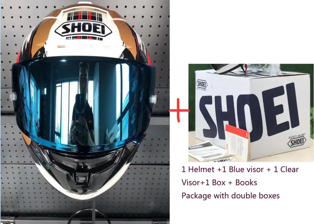 

Helmet Motorcycle with visor book box CAT Helmet Run Helmet Racing Full Face racing X14 motegi model Helmet