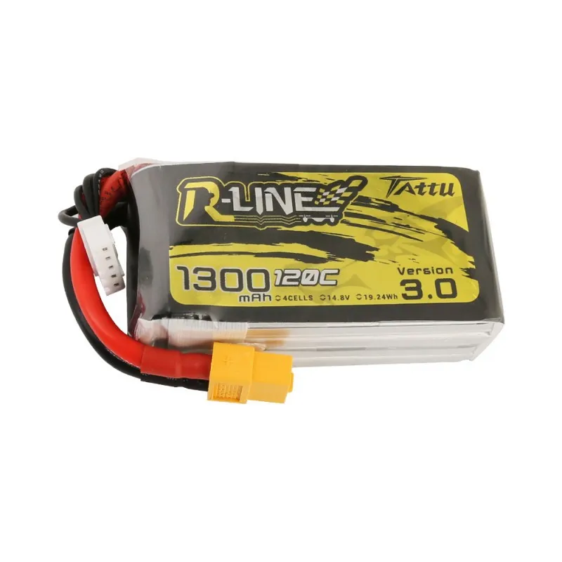 TATTU R-Line версия 3,0 V3 4S 6S 1300/1550/1800 mAh 120C 2000 V Lipo батарея с XT60 разъем для FPV гоночный Дрон Квадрокоптер