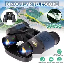 Telescopio con Zoom de alta maginificación, binoculares 60X60, HD, 10000M de potencia, telescopio óptico gran angular para caza al aire libre
