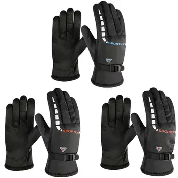 

Unisex Ski Gloves Fleece Snowboard Gloves Winter Windproof Waterproof Snow Gloves For Outdoor Motorcycle Riding