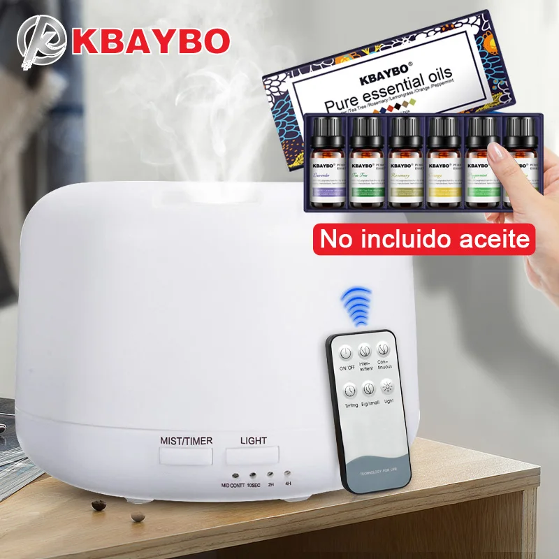 

Remote Control 300ML Ultrasonic Air Aroma Humidifier With 7 Color Lights Electric Aromatherapy Essential Oil Aroma Diffuser