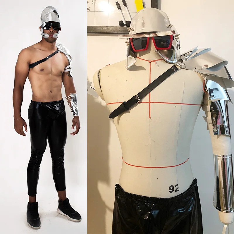 simple futuristic attire for male