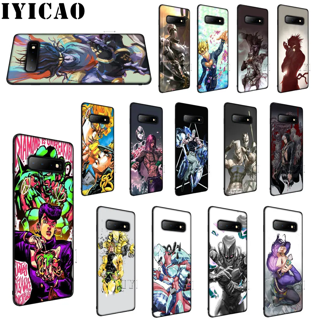 IYICAO JoJo невероятное приключение Мягкий силиконовый чехол для телефона samsung S6 S7 S8
