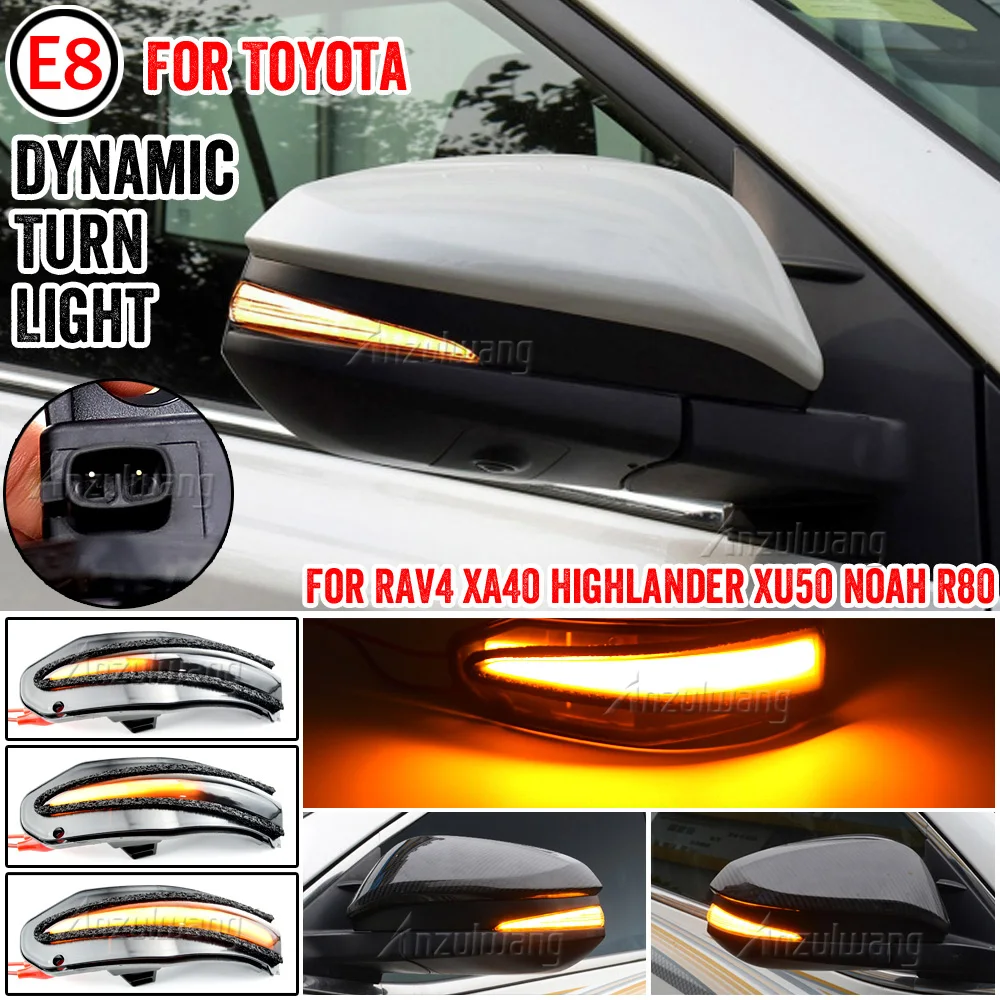 Led Dynamic Turn Signal Light Flowing Water Blinker Flashing Light For