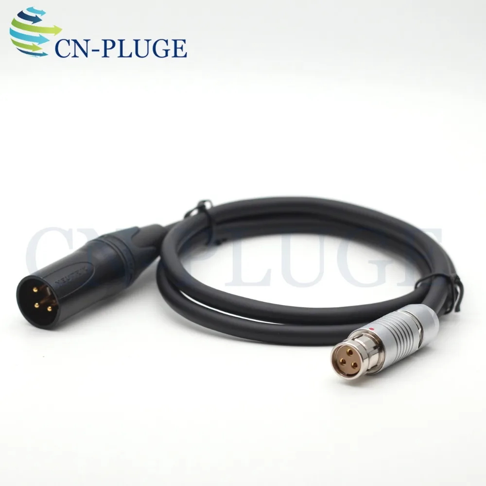 XLR 3-контактный штекер для 3-контактный разъем для Phantom Flex 4K кабель питания