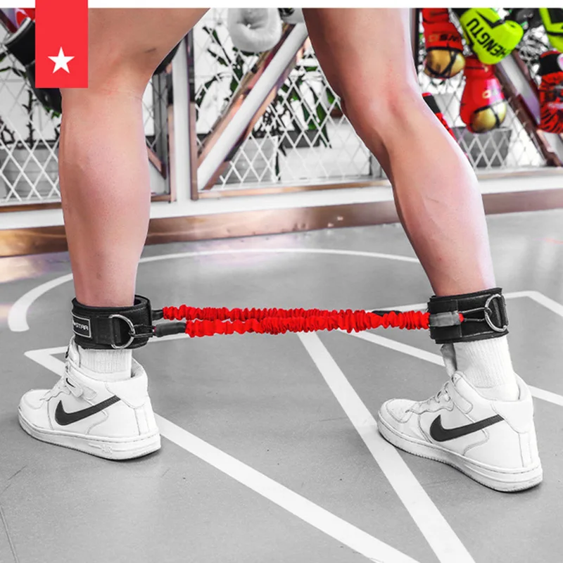 Flyspo Fitness Resistance Rope Jumping Training Device Resistance Band Leg Training Explosive